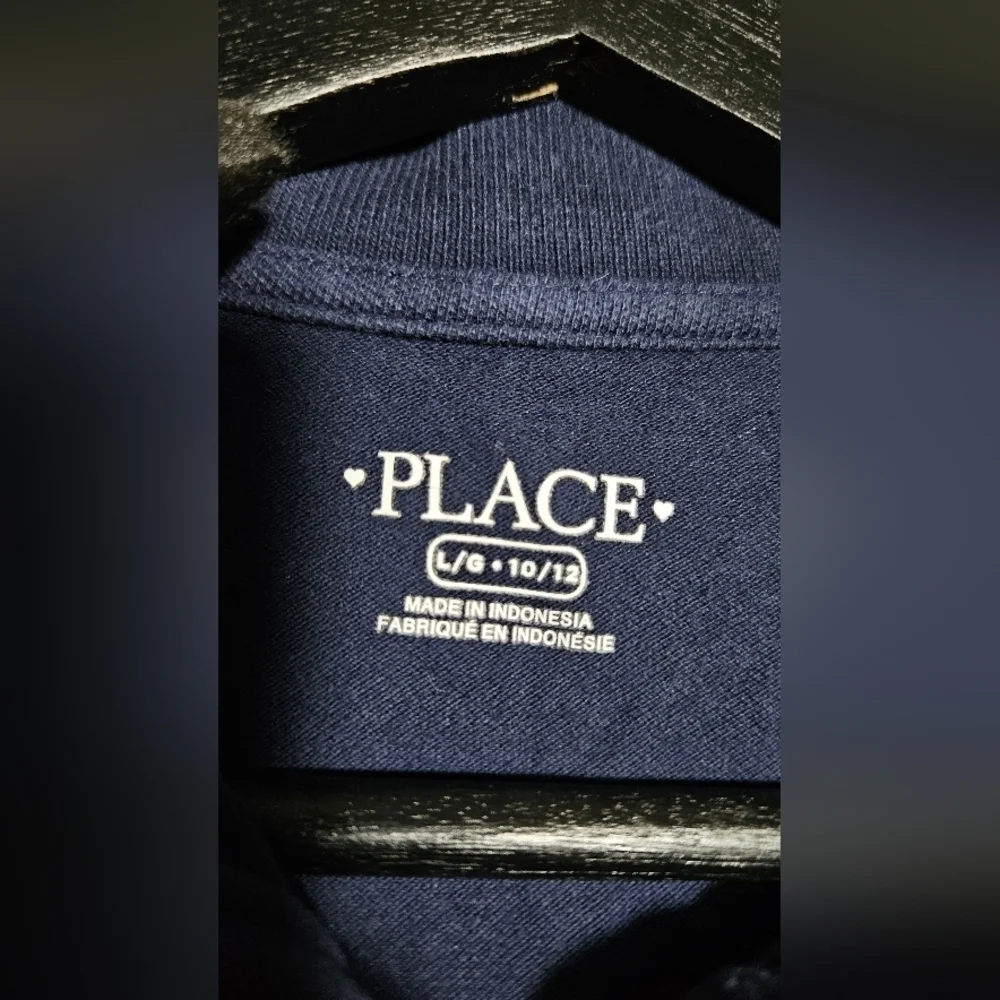 Navy Blue Girls School Shirt